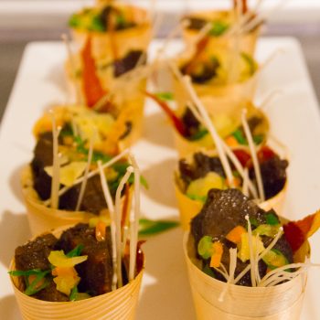 guiness braised beef canapes